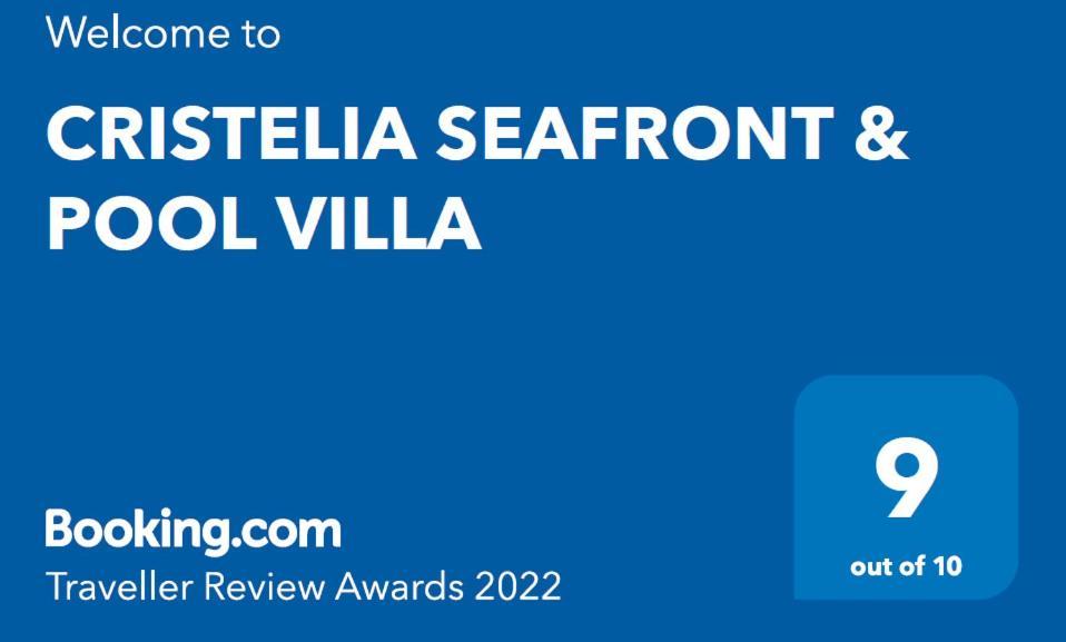 Cristelia Seafront & Pool Villa Лакания Экстерьер фото